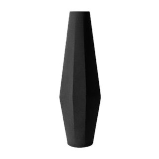 Small Marchigue Vase in Black Concrete by Stefano Pugliese for Crea Concrete Design For Sale