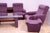 Mid-Century Modern Living Room Set, Former Czechoslovakia, 1980s, Set of 4 For Sale - Image 3 of 18