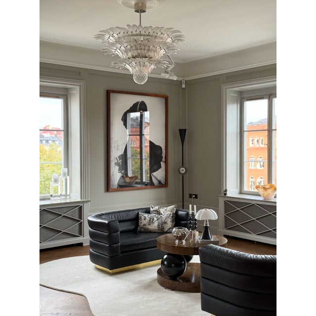 Bold Eclectic Murano Feather Chandelier, 2010 For Sale - Image 11 of 14