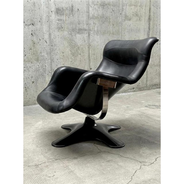 Karuselli Swivel Chair by Yrjö Kukkapuro for Haimi, Finland, 1960s For Sale - Image 10 of 14