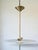 Art Deco pendant light in gilded metal with a glass disc. In good condition with normal signs of wear. Shipped via...