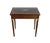 Small Game Table in Louis XVI Style, Late 19th Century For Sale