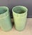 Art Deco 1920s Pair of Galloway Terra Cotta Co. Art Deco Aqua Glazed Floor Vases, Philadelphia For Sale - Image 3 of 13