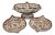 Minton Three-Piece Dessert Set For Sale