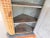 Antique 2 Piece 18th Century Grain Painted Corner Cabinet Berks Co. Pa For Sale - Image 4 of 12