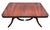 Brown Vintage Traditional Federal Style Mahogany Extension Dining Table For Sale - Image 8 of 12