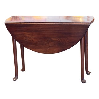Early 19th Century George III Mahogany Drop-Leaf Table For Sale