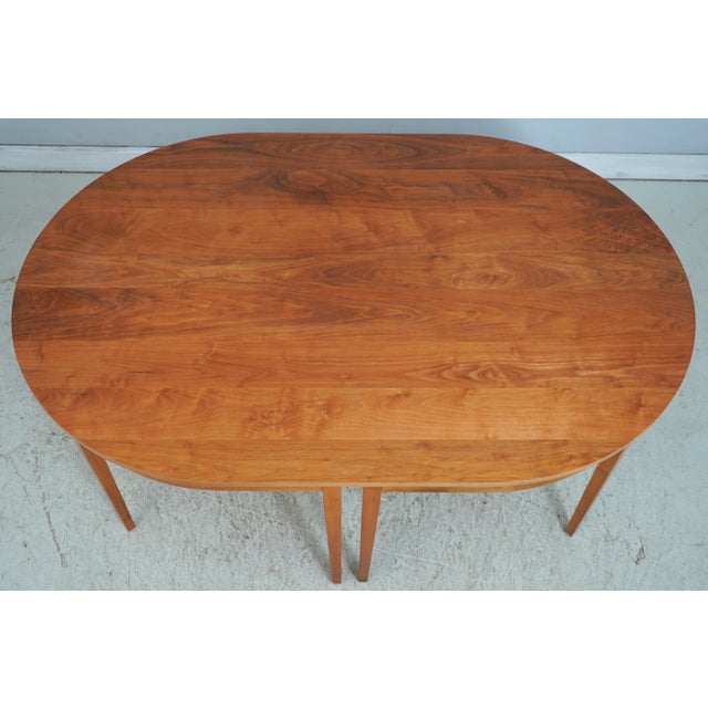 Traditional Thomas Moser Walnut & 8 Leg Dining Room Table For Sale - Image 3 of 14