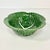 1980s 1980s Vintage Majolica Hollywood Regency Arts & Crafts Cabbage Serving Bowl. For Sale - Image 5 of 10