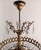 Vintage Crystal Chandelier Basket Ceiling Light Fixture For Sale - Image 9 of 12