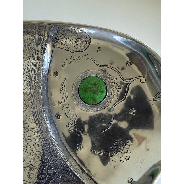 Nautical Vintage Arthur Court Fish Serving Platter, 1975 For Sale - Image 3 of 12