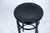 Thonet-style stool (No. 1680) Wood type: Beech Color: Black stained - hand-polished with shellac Dimensions: Height: 75 cm...
