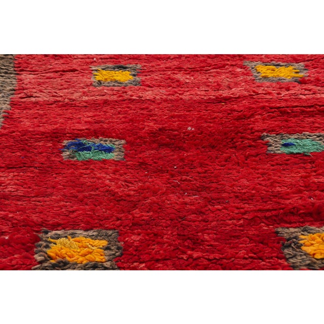 Late 20th Century Vintage Boujad Moroccan Rug, 02'10 X 06'11 For Sale - Image 5 of 10