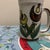 Bring an authentic slice of Mid-Century design to your collection with this striking, hand-painted ceramic stoneware mug....