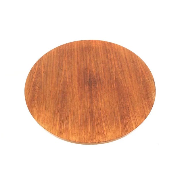 Large Vintage Round Coffee Table, 1960s For Sale - Image 6 of 9