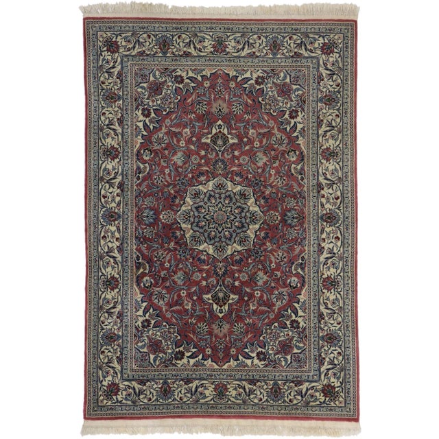 Vintage Chinese Rug - 04'02 X 06'02 For Sale - Image 9 of 9