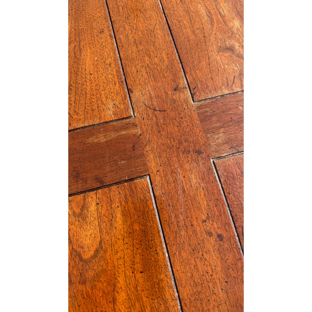 Wood Henredon Ming Style Dining Table With Two Leaves, 1980s For Sale - Image 7 of 14