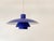 Blue PH 4/3 Pendant Lamp by Poul Henningsen for Louis Poulsen, Denmark, 1970s For Sale - Image 6 of 18