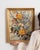 Orange 1970s France Orange Wood Painting For Sale - Image 8 of 15