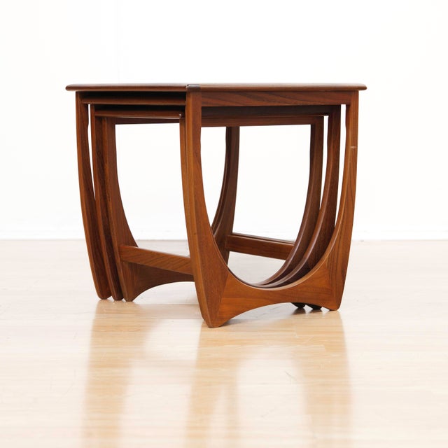 Mid-Century Modern Mid Century Astro Nesting Tables by Vb Wilkins for G Plan For Sale - Image 3 of 15