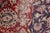 Textile Medallion Kazveen Pak-Persian Blue/Red Wool&Silk Rug - 9'9'' X 14'4'' For Sale - Image 7 of 8