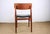 Danish Chairs in Teak, Black Skai and Brass by Sven Chrobat for Sax, 1960, Set of 4 For Sale - Image 15 of 18