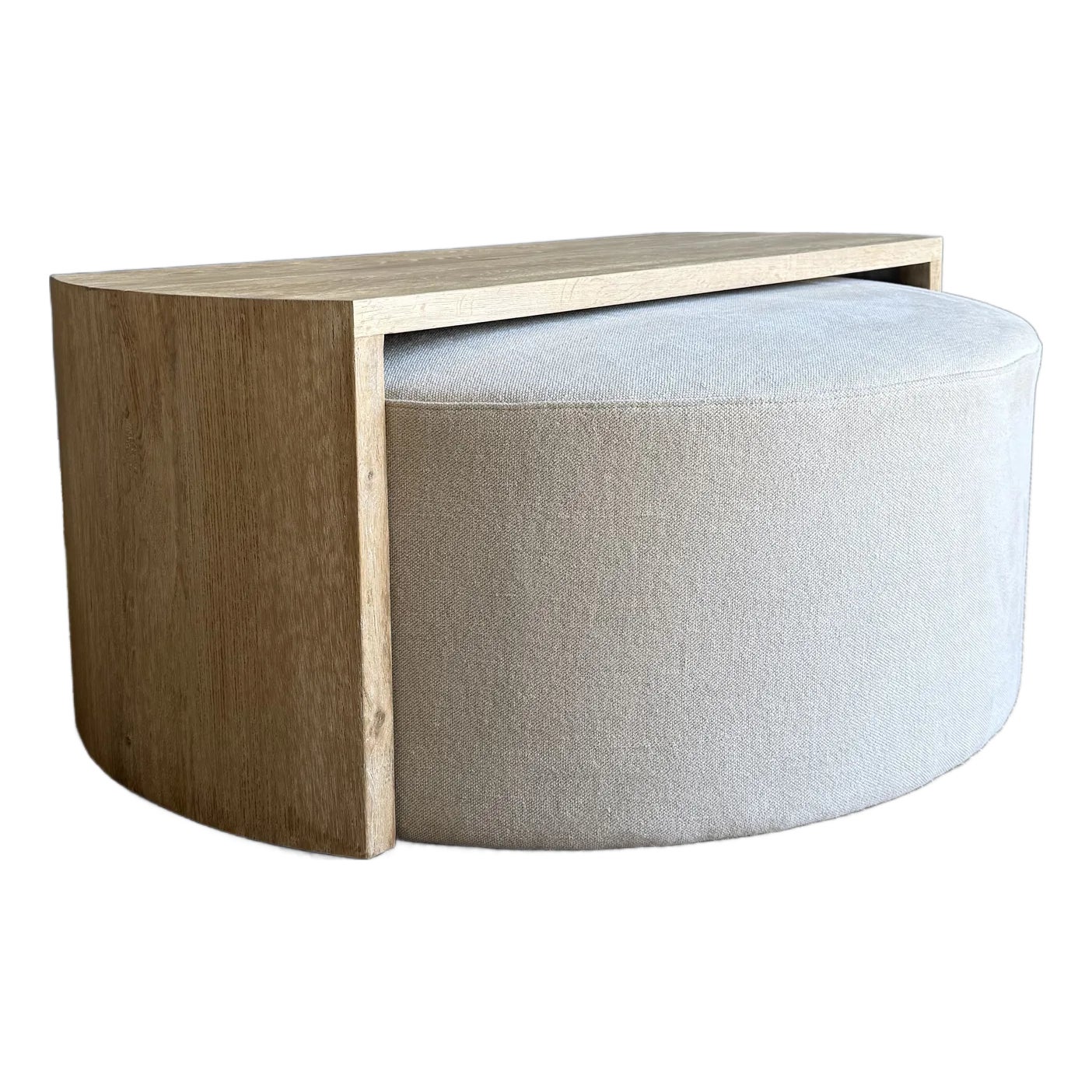 Ottoman With Waterfall Table