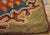 Excellent Multicolored With Unique Symmetrical Desing Forming a Star in the Center Antique American Hooked Rug For Sale - Image 11 of 13