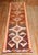 Orange Vintage Zabihi Collection Turkish Geometric Kilim Runner - 3'5" x 11'8" For Sale - Image 8 of 8