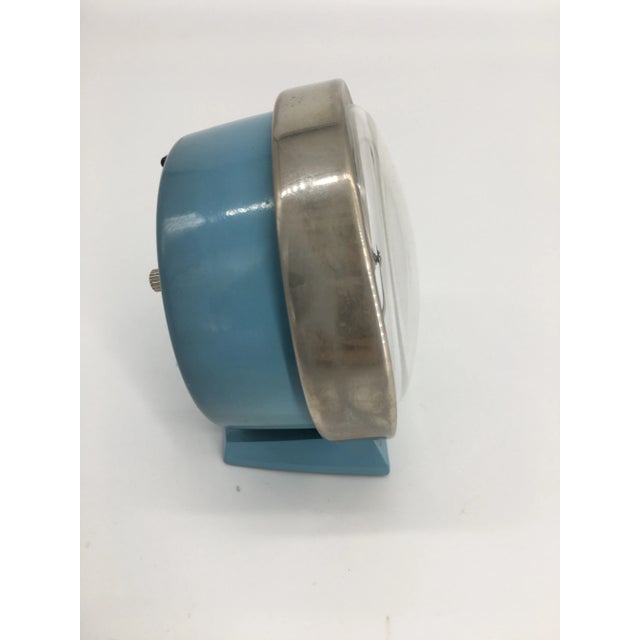 Westclox Vintage Mid 20th Century Baby Ben Westclox Windup Alarm Clock For Sale - Image 4 of 7