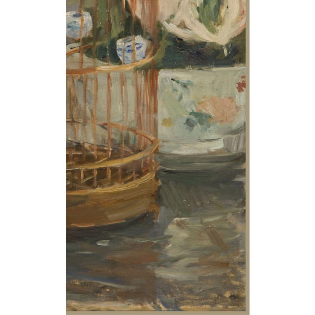 Paper Vintage French Impressionist Art Print – The Cage by Berthe Morisot, 18" X 24" For Sale - Image 7 of 8