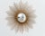 Chaty Vallauris sunburst mirror in gilt metal, with a convex mirror. An iconic piece of French design from the 1950s/60s....