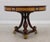 Maitland Smith Round Mahogany Leather Top Center Table For Sale In Philadelphia - Image 6 of 17