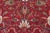 Floral Persian Tabriz Red/Purple Wool Rug - 8'0'' X 11'4'' For Sale - Image 4 of 10