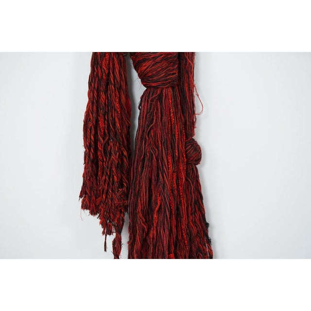 Textile Wall Decoration Textile Design Object by Hans Widmann, 1970s For Sale - Image 7 of 12