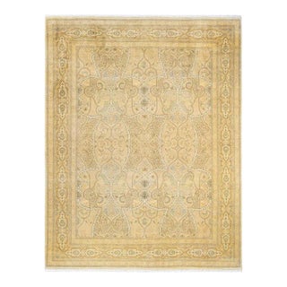 Mogul, One-of-a-Kind Hand-Knotted Area Rug in Ivory, 8' 1" x 10' 3" For Sale