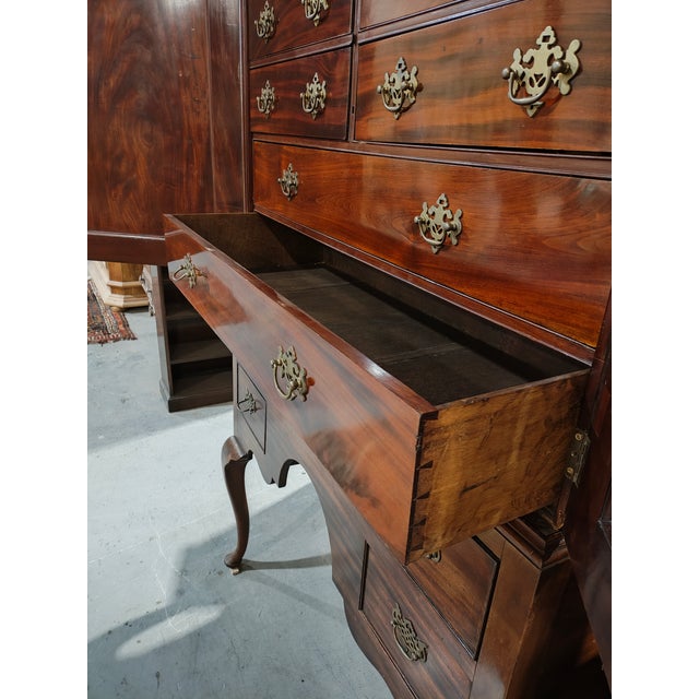 Late 19th Century Queen Ann Chippendale Style Chest For Sale - Image 9 of 14