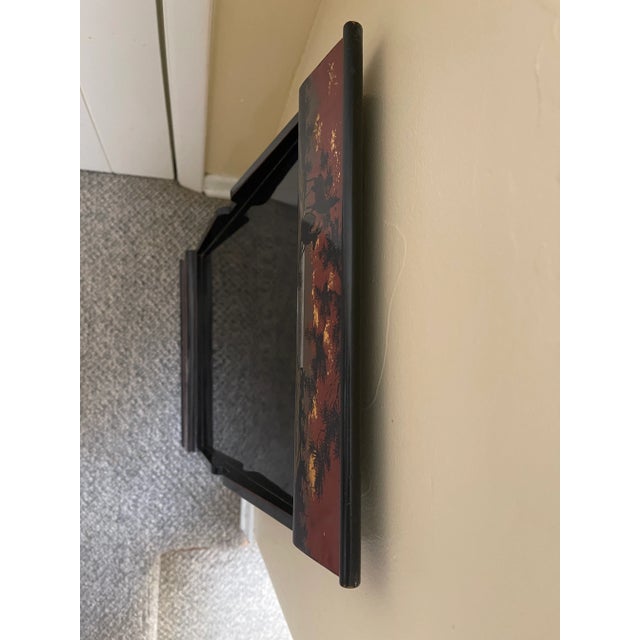Art Deco Vintage Lacquer Tray From Vietnam For Sale - Image 3 of 13