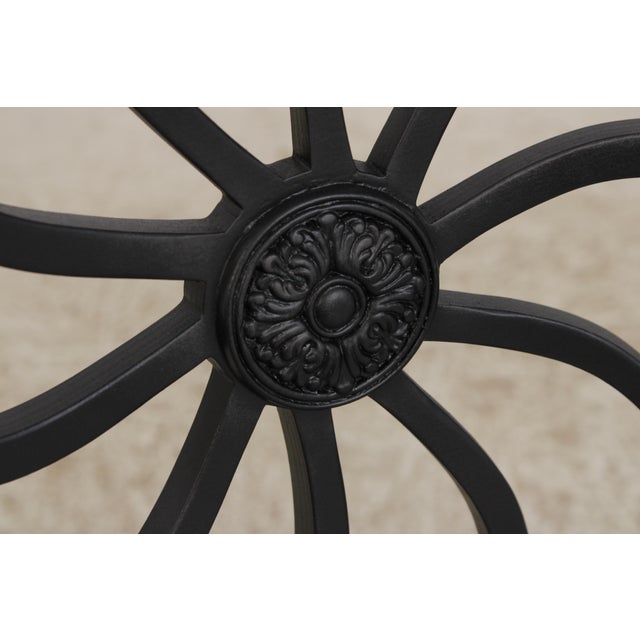 Set of 8 Spiral Web Back Dining Chairs For Sale - Image 11 of 18
