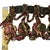 Traditional Chenille Tassel Fringe - Multi-Color - Passementerie Trim - 3½ Yards For Sale - Image 3 of 4