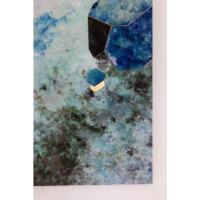 Fragmentations VII, Varnished Brass For Sale - Image 4 of 7