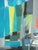 Marcel Mouly, The Blue Figures, Gouache For Sale - Image 5 of 9