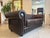 Chesterfield Sofas and Club Chair in Leather, Set of 3 For Sale - Image 14 of 18