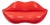 Gufram Guframini Bocca Lips Miniature Sofa Couch 1:8 Object Collectible by Studio 65 Gufram Made in Italy For Sale