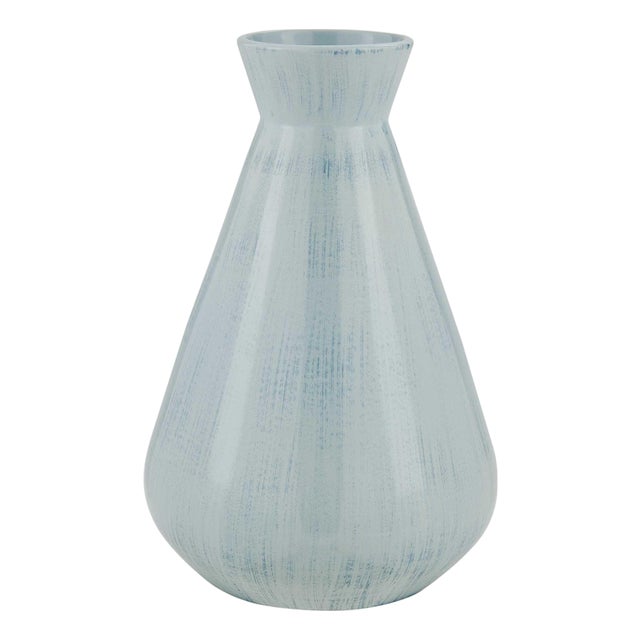 Flare Spire Indoor-Outdoor Ceramic Vase For Sale