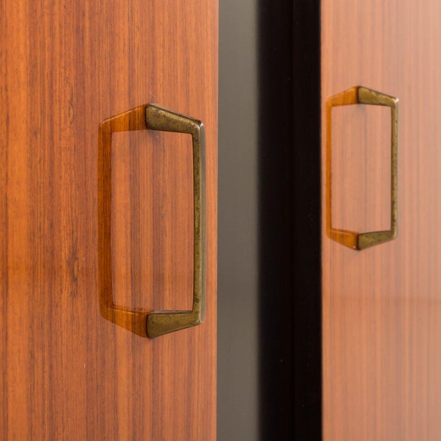 Vintage Italian Sideboard in the style of Vittorio Dassi, 1950s For Sale - Image 13 of 17