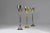 Metal Celis Contemporary Hammered Nickel Brass Champagne Bucket Stand For Sale - Image 7 of 7