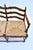 Vintage French Provincial Style Ladder Back Bench Rush Seat For Sale - Image 16 of 16