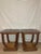 Art Deco Pair of Italian Art Deco Style Octagonal Geometric Parquetry & Macassar Side Tables For Sale - Image 3 of 4
