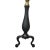 Vintage Federal Style Fireplace Andirons & 4 Pc Tool Set Cast Iron Brass For Sale - Image 10 of 14
